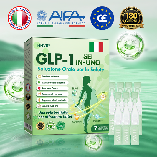 𝐇𝐻𝑽𝐁® 💕 𝐆𝐋𝑃-1 𝐒𝐞𝑖-in-𝑼𝒏𝑜 𝐒𝐨𝐥𝐮𝐳𝐢𝑜𝑛𝑒 𝑂𝗿𝗮𝗹𝗲 per la 𝐒𝐚lute (𝑺𝒐𝒍𝒐 𝒖𝒏𝒂 𝒗𝒐𝒍𝒕𝒂 𝒂𝒍 𝒈𝒊𝒐𝒓𝒏𝒐, 𝒄𝒂𝒎𝒃𝒊𝒂𝒎𝒆𝒏𝒕𝒊 𝒗𝒊𝒔𝒊𝒃𝒊𝒍𝒊 𝒊𝒏 7 𝒈𝒊𝒐𝒓𝒏𝒊) 👩‍⚕️ 𝑷𝒆𝒓 𝒐𝒃𝒆𝒔𝒊𝒕à, 𝒔𝒂𝒍𝒖𝒕𝒆 𝒄𝒂𝒓𝒅𝒊𝒐𝒗𝒂𝒔𝒄𝒐𝒍𝒂𝒓𝒆, 𝒅𝒊𝒂𝒃𝒆𝒕𝒆, 𝒂𝒑𝒏𝒆𝒂 𝒏𝒐𝒕𝒕𝒖𝒓𝒏𝒂, 𝒔𝒂𝒍𝒖𝒕𝒆 𝒊𝒏𝒕𝒆𝒔𝒕𝒊𝒏𝒂𝒍𝒆, 𝒑𝒓𝒐𝒃𝒍𝒆𝒎𝒊 𝒂𝒓𝒕𝒊𝒄𝒐𝒍𝒂𝒓𝒊 𝒆 𝒂𝒍𝒕𝒓𝒐 𝒂𝒏𝒄𝒐𝒓𝒂