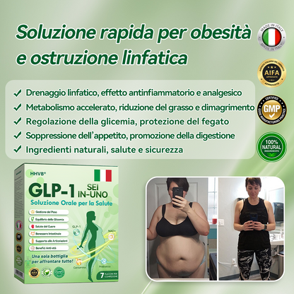 𝐇𝐻𝑽𝐁® 💚 𝐆𝐋𝑃-1 𝐒𝐞𝑖-in-𝑼𝒏𝑜 𝐒𝐨𝐥𝐮𝐳𝐢𝑜𝑛𝑒 𝑂𝗿𝗮𝗹𝗲 per la 𝐒𝐚lute (𝑺𝒐𝒍𝒐 𝒖𝒏𝒂 𝒗𝒐𝒍𝒕𝒂 𝒂𝒍 𝒈𝒊𝒐𝒓𝒏𝒐, 𝒄𝒂𝒎𝒃𝒊𝒂𝒎𝒆𝒏𝒕𝒊 𝒗𝒊𝒔𝒊𝒃𝒊𝒍𝒊 𝒊𝒏 7 𝒈𝒊𝒐𝒓𝒏𝒊) 👩‍⚕️ 𝑷𝒆𝒓 𝒐𝒃𝒆𝒔𝒊𝒕à, 𝒔𝒂𝒍𝒖𝒕𝒆 𝒄𝒂𝒓𝒅𝒊𝒐𝒗𝒂𝒔𝒄𝒐𝒍𝒂𝒓𝒆, 𝒅𝒊𝒂𝒃𝒆𝒕𝒆, 𝒂𝒑𝒏𝒆𝒂 𝒏𝒐𝒕𝒕𝒖𝒓𝒏𝒂, 𝒔𝒂𝒍𝒖𝒕𝒆 𝒊𝒏𝒕𝒆𝒔𝒕𝒊𝒏𝒂𝒍𝒆, 𝒑𝒓𝒐𝒃𝒍𝒆𝒎𝒊 𝒂𝒓𝒕𝒊𝒄𝒐𝒍𝒂𝒓𝒊 𝒆 𝒂𝒍𝒕𝒓𝒐 𝒂𝒏𝒄𝒐𝒓𝒂