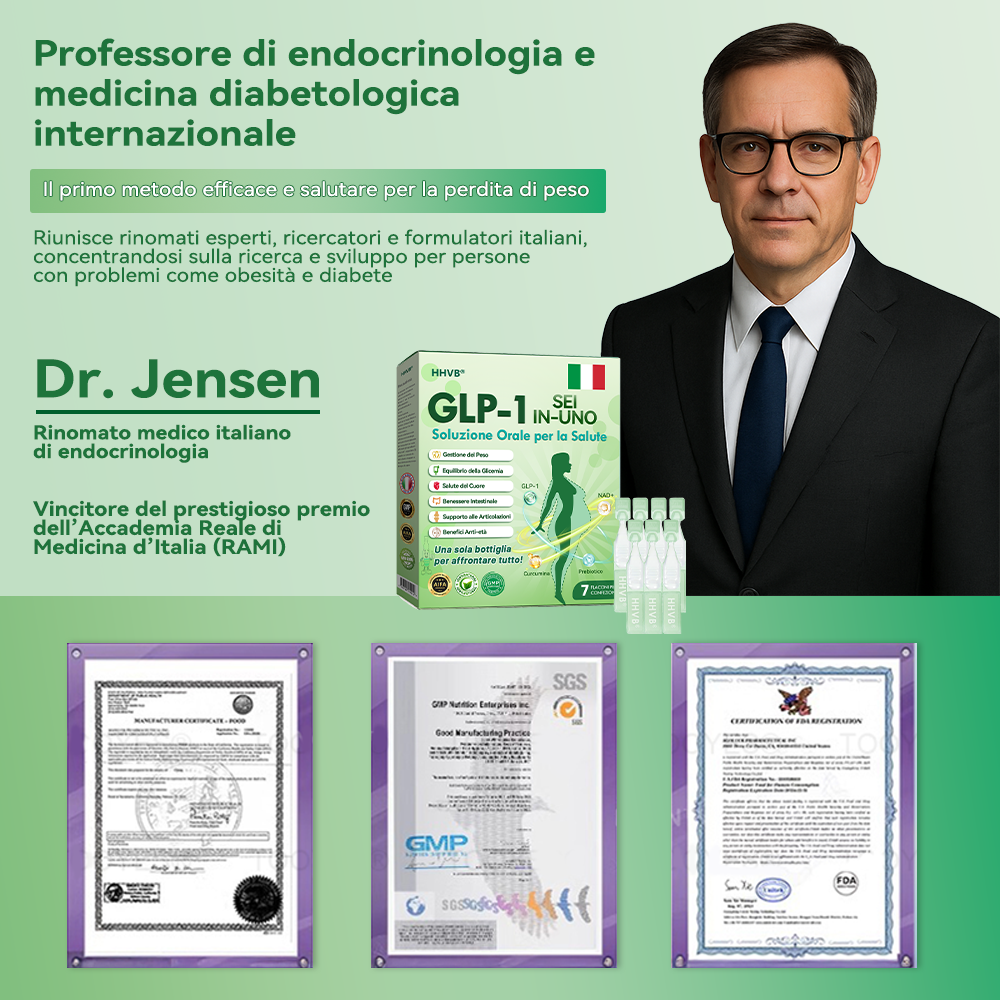 𝐇𝐻𝑽𝐁® 💚 𝐆𝐋𝑃-1 𝐒𝐞𝑖-in-𝑼𝒏𝑜 𝐒𝐨𝐥𝐮𝐳𝐢𝑜𝑛𝑒 𝑂𝗿𝗮𝗹𝗲 per la 𝐒𝐚lute (𝑺𝒐𝒍𝒐 𝒖𝒏𝒂 𝒗𝒐𝒍𝒕𝒂 𝒂𝒍 𝒈𝒊𝒐𝒓𝒏𝒐, 𝒄𝒂𝒎𝒃𝒊𝒂𝒎𝒆𝒏𝒕𝒊 𝒗𝒊𝒔𝒊𝒃𝒊𝒍𝒊 𝒊𝒏 7 𝒈𝒊𝒐𝒓𝒏𝒊) 👩‍⚕️ 𝑷𝒆𝒓 𝒐𝒃𝒆𝒔𝒊𝒕à, 𝒔𝒂𝒍𝒖𝒕𝒆 𝒄𝒂𝒓𝒅𝒊𝒐𝒗𝒂𝒔𝒄𝒐𝒍𝒂𝒓𝒆, 𝒅𝒊𝒂𝒃𝒆𝒕𝒆, 𝒂𝒑𝒏𝒆𝒂 𝒏𝒐𝒕𝒕𝒖𝒓𝒏𝒂, 𝒔𝒂𝒍𝒖𝒕𝒆 𝒊𝒏𝒕𝒆𝒔𝒕𝒊𝒏𝒂𝒍𝒆, 𝒑𝒓𝒐𝒃𝒍𝒆𝒎𝒊 𝒂𝒓𝒕𝒊𝒄𝒐𝒍𝒂𝒓𝒊 𝒆 𝒂𝒍𝒕𝒓𝒐 𝒂𝒏𝒄𝒐𝒓𝒂