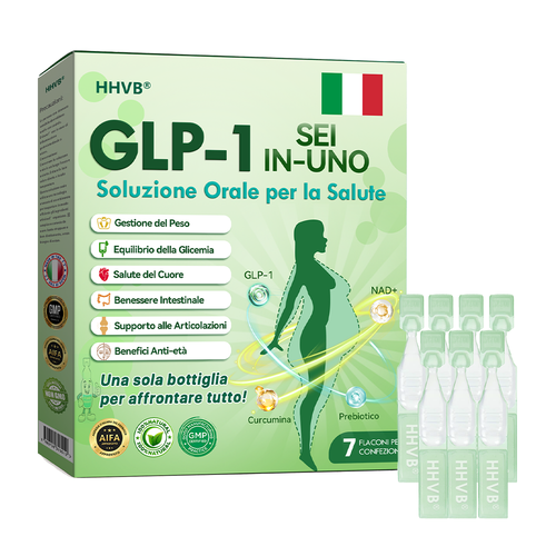 𝗛𝗛𝗩𝗕® 𝗚𝗟𝗣-𝟭 𝗦𝗲𝗶-𝗶𝗻-𝗨𝗻𝗼 𝗦𝗼𝗹𝘂𝘇𝗶𝗼𝗻𝗲 𝗢𝗿𝗮𝗹𝗲 𝗽𝗲𝗿 𝗹𝗮 𝗦𝗮𝗹𝘂𝘁𝗲
