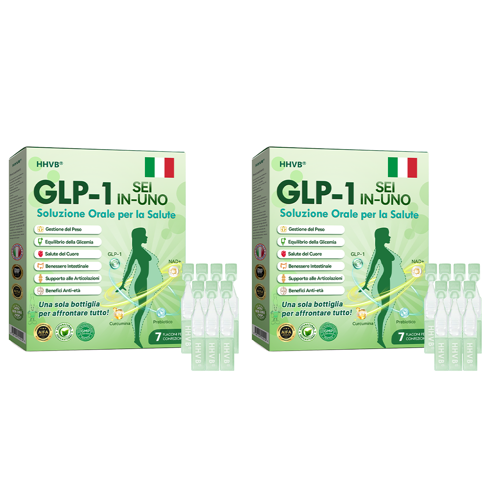 𝗛𝗛𝗩𝗕® 𝗚𝗟𝗣-𝟭 𝗦𝗲𝗶-𝗶𝗻-𝗨𝗻𝗼 𝗦𝗼𝗹𝘂𝘇𝗶𝗼𝗻𝗲 𝗢𝗿𝗮𝗹𝗲 𝗽𝗲𝗿 𝗹𝗮 𝗦𝗮𝗹𝘂𝘁𝗲