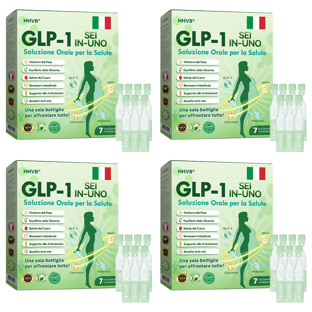 𝗛𝗛𝗩𝗕® 𝗚𝗟𝗣-𝟭 𝗦𝗲𝗶-𝗶𝗻-𝗨𝗻𝗼 𝗦𝗼𝗹𝘂𝘇𝗶𝗼𝗻𝗲 𝗢𝗿𝗮𝗹𝗲 𝗽𝗲𝗿 𝗹𝗮 𝗦𝗮𝗹𝘂𝘁𝗲
